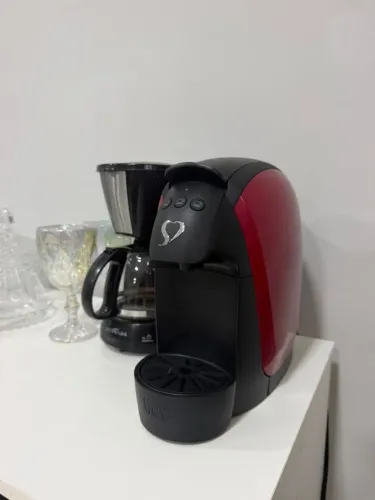 Cafeteira 3 corações 