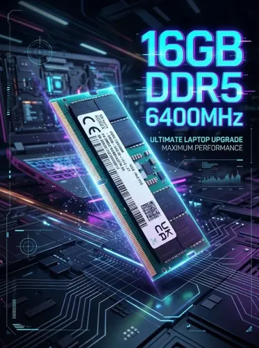 Memória RAM Notebook 16GB DDR5 6400MHz SK Hynix (1Rx8) - Aceito Trocas