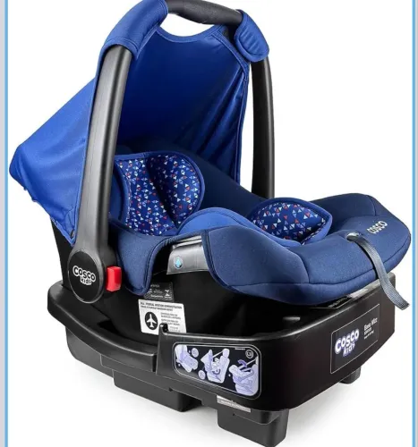 Bebê Conforto Cosco Kids, Wizz com base, Azul 