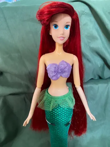 Boneca Ariel 40cm - Ler descrição 