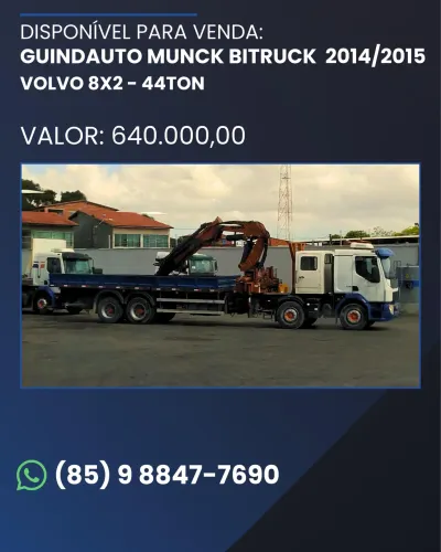 GUINDAUTO MUNCK BITRUCK 2014/2015