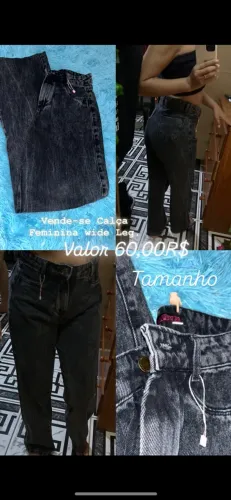 Vende-se calça Wide leg femenina 