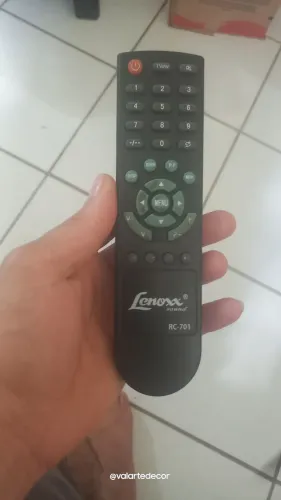 Controle remoto lenoxx sound RC-701