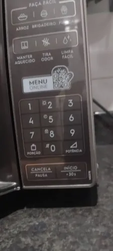 Forno microondas Electrolux dois anos de uso