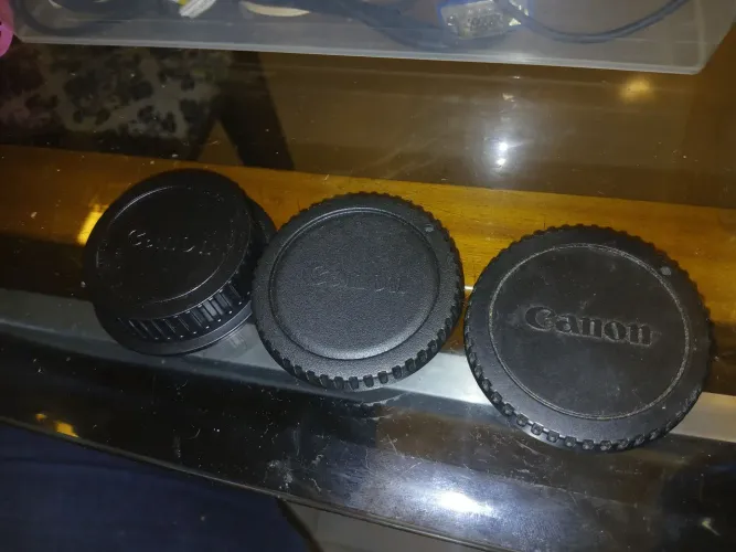Tampas de Lentes Canon Originais