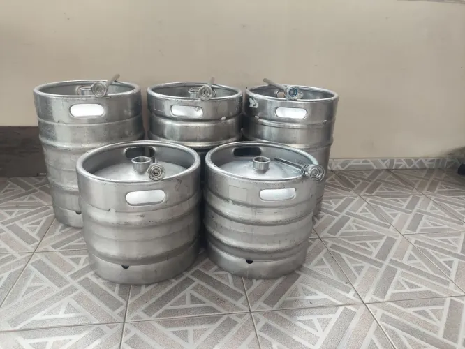 Barril de chopp tipo "S" de 50 e 30 litros