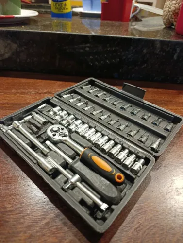 Caixa de ferramentas com 46/pcs