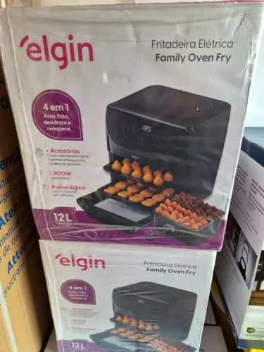 FRITADEIRA AIR FRYER FAMILY OVEN FRY 12L 220V 1.900W 10 FUNÇÕES E PAINEL DIGITAL