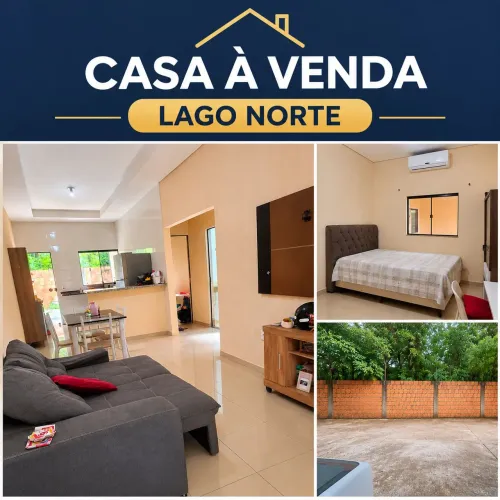 Casa à venda no Lago Norte