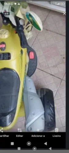 Moto elétrica 12 V infantil