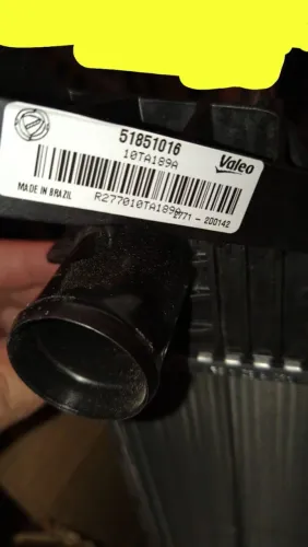 RADIADOR ORIGINAL FIAT VALEO COD 51851016 FIAT MOBI / PALIO / FIORINO / UNO / STRADA .