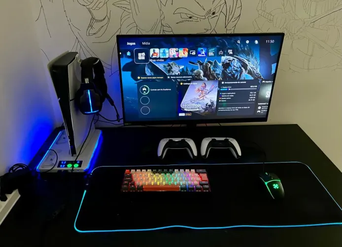 Playstation 05 slim + Tela GAMER  NVIDIA 27 '