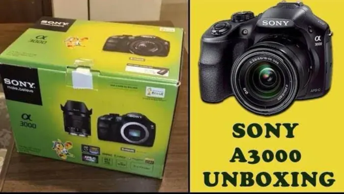 Câmera Sony Alpha A3000