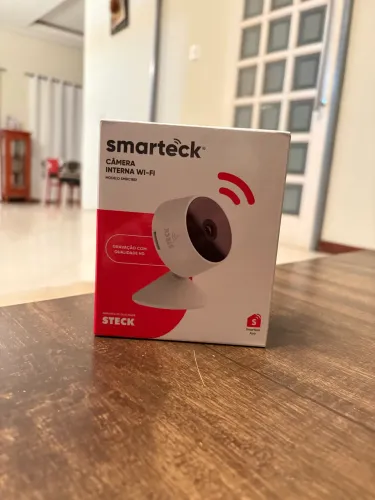 Steck Câmera Inteligente Ambiente Conectado Wi-Fi
