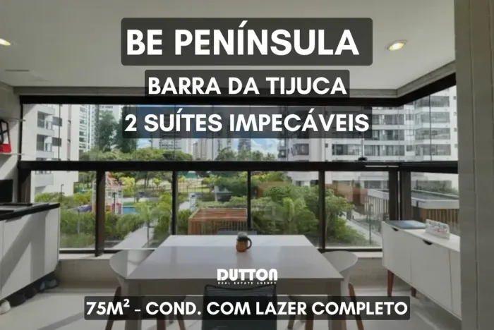 Imóvel para venda tem 75 metros quadrados com 2 quartos em Barra da Tijuca - Rio de Janeir