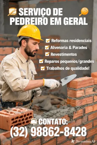 Pedreiro em Geral!