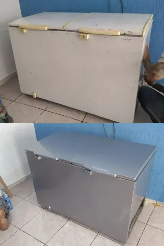 expositores e freezers envelopamento