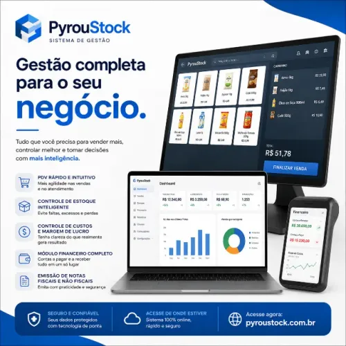 Sistema de Controle de Estoque - PDV