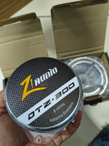 LANÇAMENTO!! Super Tweeter-Driver Z1 Zetta Audio DTZ300 - Acrílico/cromado