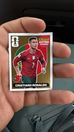 FIGURINHA LEGEND, CRISTIANO RONALDO GOLD, copa do mundo 2026
