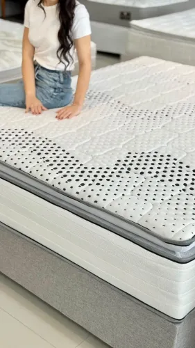 Colchão Solteiro Bolonha Softflex Molas Ensacadas 35cm