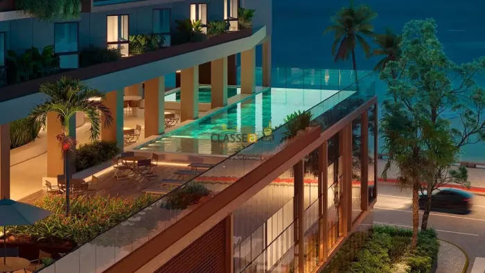 Apartamento Studio Beira Mar de Boa Viagem Lançamento