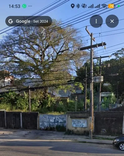 Ótimo terreno plano frente de rua