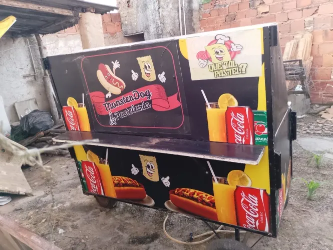 Carrinho de lanche 
