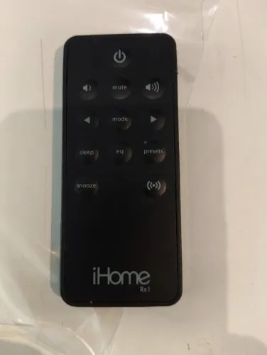 CONTROLE REMOTO IHOME RX1 - FUNCIONANDO
