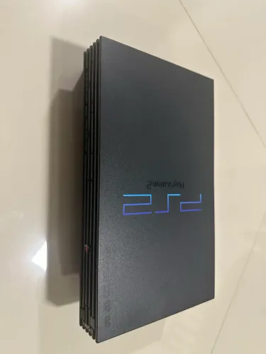 PS2 FAT + CONTROLE ORIGINAL
