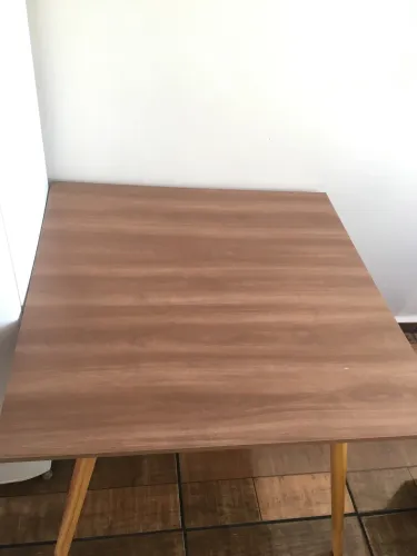 VENDO MESA JANTAR 4 LUGARES QUADRADA PÉ PALITO