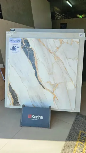 Piso Polido Retificado Magestic 75030 Karina 75x75