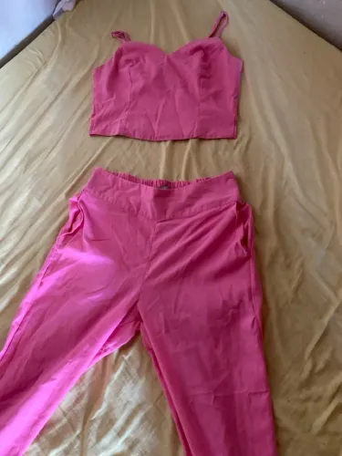 Conjunto rosa - tamanho M