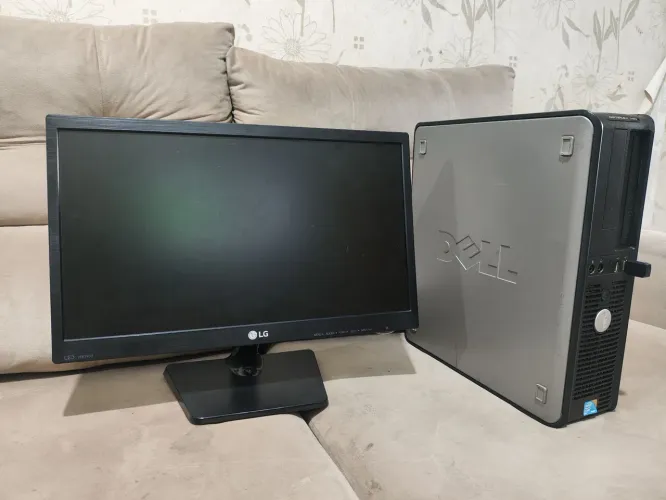 Pc e monitor 20 polegadas