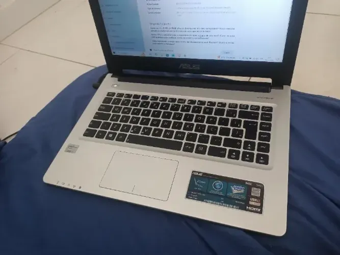 Notebook Asus i7 | 6GB | bateria ok