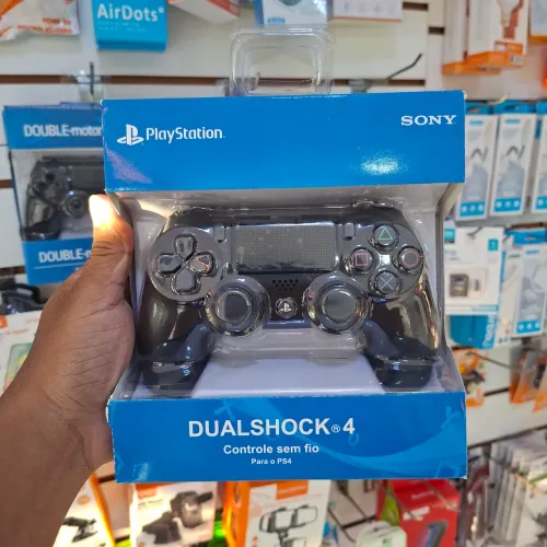 Controle ps4 pc tv celular Bluetooth sem fio - entrega em slz e região 