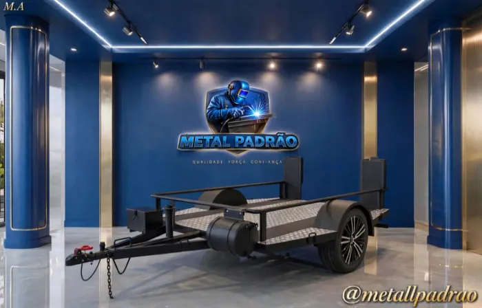 Reboque Plataforma Modelo Premium /Para Transportar Quadriciclo...Moto...
