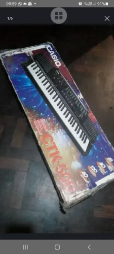 Teclado Casio CTK-500 