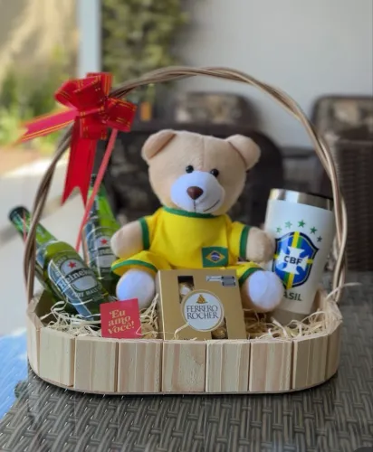Cesta copa dia dos namorados