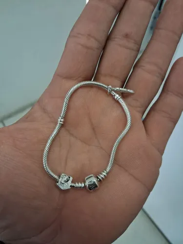 Pulseira pandora de prata 925