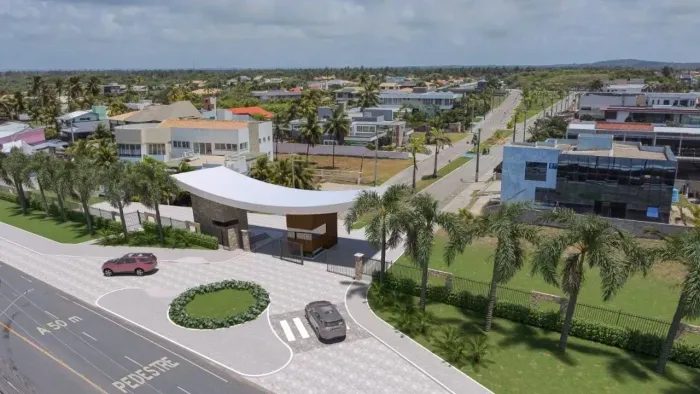 Lote para venda em condomínio fechado com 750 metros, em Aruana - Aracaju - SE