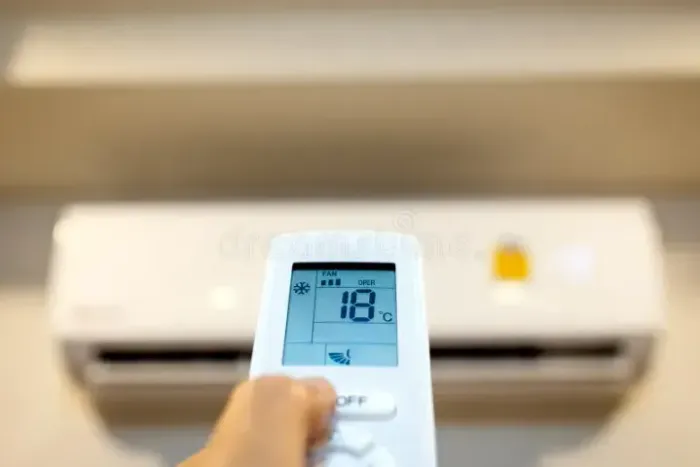 controle remoto ar condicionado Swing (Vento)