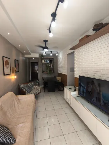Apartamento mobiliado para locação no jardim Oceania