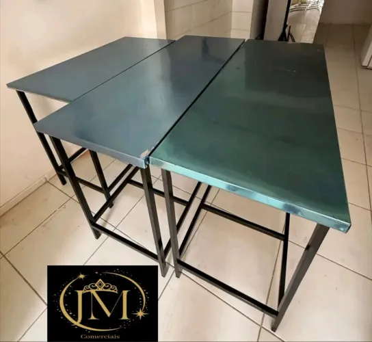 (Mesas De Inox) Qualidade Você Encontra Aqui (Fazemos Entrega)