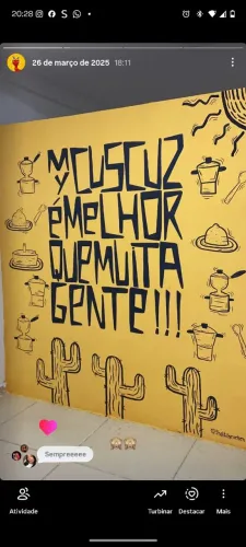 Arte na parede