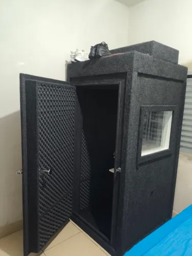 Cabine de Gravação Premium C/ Ventilação