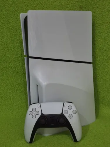PS5 SLIM 1T MÍDIA FÍSICA | FIFA 25 | ACEITO OLX PAY