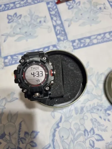 Relógio Casio G-shock Mudman Solar Preto Resina 200m Gw-9500