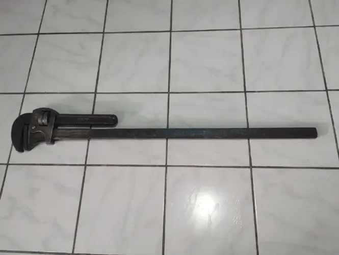 Chave Grifo Gedore 48 Em Aço Forjado Usada - Ler A Descrição