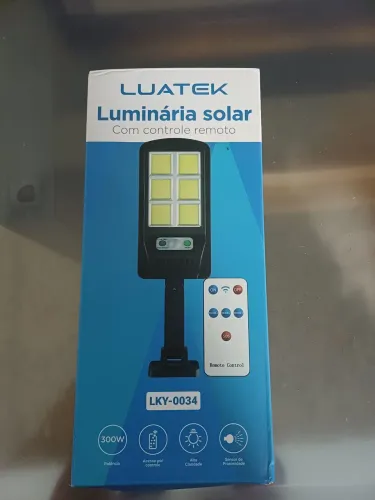 Luminária Solar Luatek
